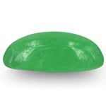 4.96-Carat Lively Intense Green Cabochon-Cut Colombian Emerald