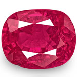 0.85-Carat IGI-Certified Unheated Bright Pinkish Red Ruby