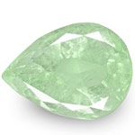 6.75-Carat Eye-Clean Light Bluish Green Emerald from Colombia