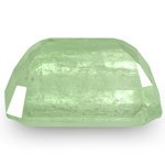 6.15-Carat Pale Green Octagon-Cut Emerald from Colombia