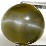 2.32-Carat Alexandrite Cat's Eye with 80% Color Change (AIGS)