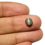 2.32-Carat Alexandrite Cat's Eye with 80% Color Change (AIGS)