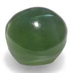 1.86-Carat Dark Green Round Alexandrite Cat's Eye (IGI)