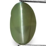0.94-Carat VVS Alexandrite Cat's Eye with Strong Color-Change