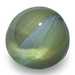 1.54-Carat Intense Green Alexandrite Cat's Eye from India