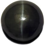 4.10-Carat Unique Greenish Black Chrysoberyl Cat's Eye