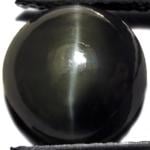 4.10-Carat Unique Greenish Black Chrysoberyl Cat's Eye