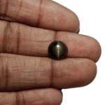 4.10-Carat Unique Greenish Black Chrysoberyl Cat's Eye