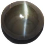 4.61-Carat Beautiful Greyish Green Chrysoberyl Cat's Eye