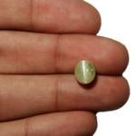 6.22-Carat Beautiful Ceylonese Chrysoberyl Cat's Eye (Untreated)