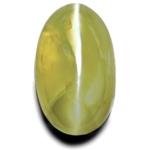 3.11-Carat Elegant Lemon Green Chrysoberyl Cat's Eye