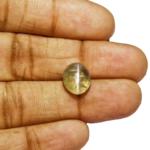 7.60-Carat Transparent Chrysoberyl Cat's Eye from Madagascar