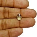 3.85-Carat "Internally Flawless" Chrysoberyl Cat's Eye