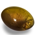 4.27-Carat Rare Honey Color Chrysoberyl Cat's Eye from Ceylon