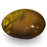 4.27-Carat Rare Honey Color Chrysoberyl Cat's Eye from Ceylon