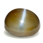 4.43-Carat Amazing Brownish Green Chrysoberyl Cat's Eye