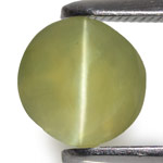 2.13-Carat VS-Clarity Neon Green Chrysoberyl Cat's Eye