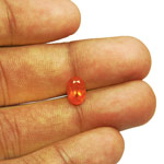 1.62-Carat Excellent Oval Cut Tanzanian Clinohumite