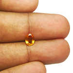 0.66-Carat Charming Fiery Orange Tanzanian Clinohumite