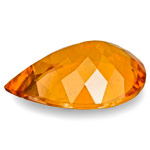 3.07-Carat Vivid Golden Orange Eye-Clean Tanzanian Clinohumite