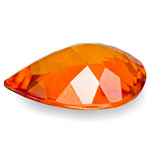 2.41-Carat Unique Dark Orange Clinohumite from Tanzania