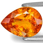 2.72-Carat Vivid Orange Clinohumite from Mahenge, Tanzania