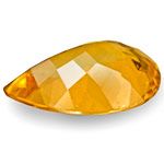 3.18-Carat Yellowish Orange Clinohumite from Mahenge, Tanzania