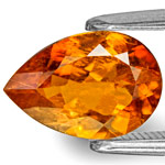 1.74-Carat Fiery Orange Eye-Clean Tanzanian Clinohumite