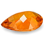 1.74-Carat Fiery Orange Eye-Clean Tanzanian Clinohumite