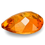 0.91-Carat Deep Orange Clinohumite from Mahenge, Tanzania