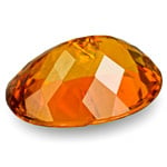 2.79-Carat Sparkling Dark Orange Clinohumite from Tanzania