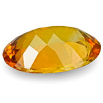 1.68-Carat Golden Orange Oval-Cut Tanzanian Clinohumite