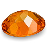 1.02-Carat Dark Orange Eye-Clean Clinohumite from Mahenge