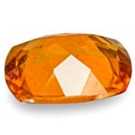 0.76-Carat Eye-Clean Deep Orange Clinohumite from Tanzania