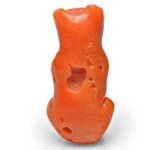 6.50-Carat Sculpture of Bear (Carved from Japanese Coral)