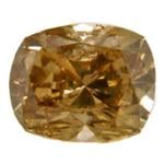 0.76-Carat Champagne Golden Diamond (Natural & Untreated)