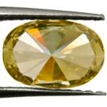 0.86-Carat GIA-Certified Fancy Brownish Yellowish Green Diamond