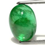 2.70-Carat Attractive Cabochon-Cut Emerald from Zambia