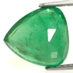 3.72-Carat Unique Triangle-Shaped Zambian Emerald