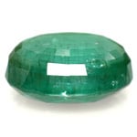 13.44-Carat Lustrous Bottle-Green Zambian Emerald (Untreated)