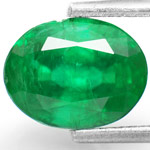 2.28-Carat Breathtaking Deep Velvet Green Emerald from Zambia