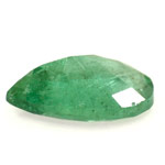 1.84-Carat Flat-Cut Pear Shaped Zambian Emerald