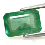 1.86-Carat Elegant Neon Green Zambian Emerald