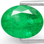 2.02-Carat Dark Green Zambian Emerald (Natural & Untreated)