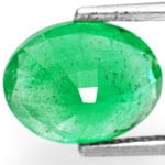 2.02-Carat Dark Green Zambian Emerald (Natural & Untreated)