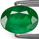 1.42-Carat Deep Velvet Green Emerald from Brazil