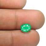 1.75-Carat Bright Green Eye-Clean Emerald from Colombia