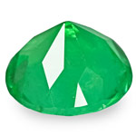 1.36-Carat Natural Bright Green Oval-Cut Colombian Emerald