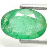 1.72-Carat Grass Green Zambian Emerald (AIGS Certified)