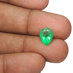 1.89-Carat Super Lustrous VS Pear-Shaped Colombian Emerald